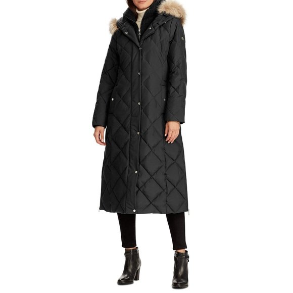 Lauren Ralph Lauren Jackets & Blazers - NEW! Lauren Ralph Lauren FUR Trim Down Jacket